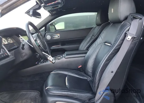 2015 Rolls-Royce Wraith из США, поврежденный, VIN SCA665C56FUX85601